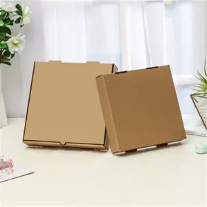 Toptan kutuları 20x20-Yeniden kullanılabilir benzersiz oluklu kağıt en ucuz çok amaçlı çevre dostu kutulu pizza İtalya 20x20 30x30 40x40
