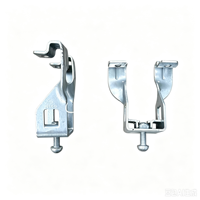 Crochets solaires robustes en acier zinc-aluminium-magnésium à griffes de tigre, clips de fixation PV anti-chute, kit de support solaire durable