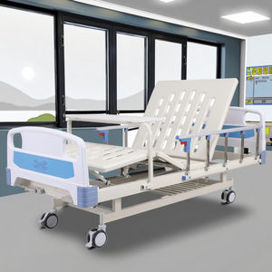 Lit d'hôpital manuel à deux fonctions LC-S202 Vente à chaud en gros Lit de soins médicaux Lit de patient médical manuel à deux fonctions - Product Image 2