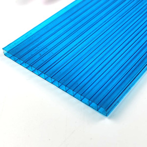 แผ่น<span class=keywords><strong>หลังคา</strong></span>โพลีคาร์บอเนตแบบโปร่งแสงสองชั้น <span class=keywords><strong>ราคา</strong></span>ประหยัดสำหรับหลังคา - Product Image 1