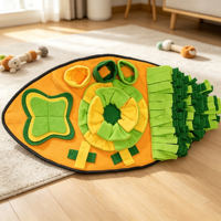 Tapis de jeu classique en feutre pour chien, pour la recherche de nourriture, l'entraînement et la distribution de friandises cachées