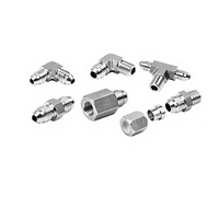 Raccord de tube évasé JIC 37 degrés en acier, connecteur à évasement SAE basse pression pour pipeline industriel d'huile, de gaz et d'instruments hydrauliques