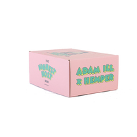 Caja de papel plegable con dibujos animados para pequeños regalos o paquetes de cosméticos