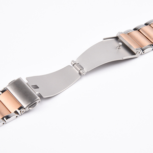 Keepwin Bracelets de montre en acier inoxydable massif de style tendance 3 perles pour <span class=keywords><strong>Samsung</strong></span> Galaxy 20mm 22mm S2 S3 S4 <span class=keywords><strong>S5</strong></span> - Product Image 6