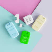 Botella de Spray Delgada para Tarjetas de Crédito 2026, Diseño que Ahorra Espacio, Cabe en Cartera o Monedero para Transporte Discreto de Perfume o Desinfectante en Movimiento