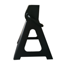 Support de levage triangulaire robuste 6 tonnes, réglable manuellement, hauteur 380-600 mm, pour réparation et entretien automobile