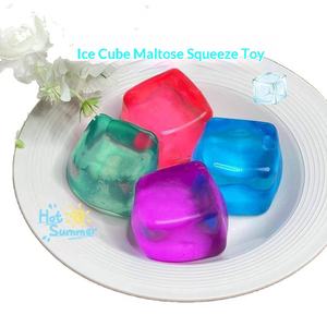 Best-seller transfrontalier : Jouet anti-stress en forme <span class=keywords><strong>de</strong></span> gros cube <span class=keywords><strong>de</strong></span> <span class=keywords><strong>glace</strong></span> en maltose, gadget <span class=keywords><strong>de</strong></span> décompression populaire, produit viral, unisexe, pour tous les âges - Product Image 5