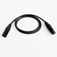 Câble audio pour microphone, câble Cannon, connecteur XLR femelle mâle 3 broches