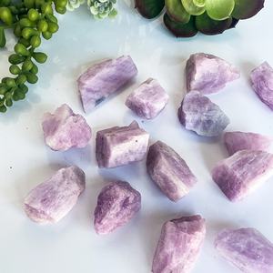 Kunzita de Lavanda Natural al por Mayor, Spodumen en Bruto para Sanación de Chakras, Meditación y Decoración del Hogar, Fabricación de Joyas - Product Image 6