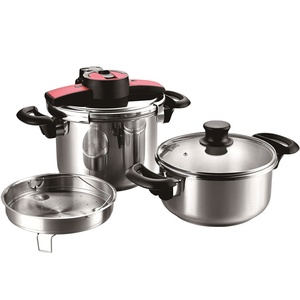 <span class=keywords><strong>Cocotte</strong></span>-minute industrielle de qualité supérieure en acier inoxydable 304, 5+7L - Product Image 1
