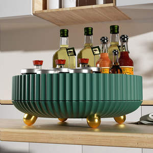 ถาดหมุนได้ 360 องศา สำหรับจัดเก็บเครื่องสำอาง ขายส่ง - Product Image 2