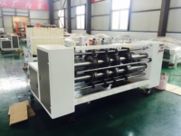 Machine de découpe et de rainurage automatique Royal avec impression flexographique 380V, capacité de 150 pièces/min