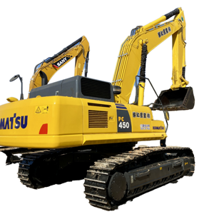 Excavadora Usada Komatsu PC450 en Oferta, Excavadora de Orugas Grande de 45 Toneladas, Gran Fuerza de Excavación para Minería y Movimiento de Tierras - Product Image 1