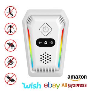 Repellente Elettronico a Ultrasuoni per Parassiti da Interno ed Esterno, Dissuasore Sonico Protettivo per Topi e Insetti, Anti-Zanzare 24 Ore - Product Image 2