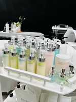 RUFEI Gel Nettoyant Sakura, Crème Masque Hydratante, Tonique Contrôle Sébum, Essence, Lait, Crème et Lotion Visage pour Salons de Beauté
