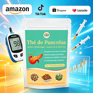 Thé Naturel Bio Santé du Pancréas Tisane Soutien des Niveaux Sains Amélioration du <span class=keywords><strong>M</strong></span>étabolisme - Product Image 1