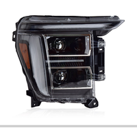 Ensemble de phares modifiés pour Ford F150 modèles 2021-2025, avec projecteur LED, feux de jour LED et clignotants