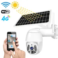 Camera Năng Lượng Mặt Trời 4G Giám Sát Ánh Sáng Ngoài Trời WiFi Với Hệ Thống Thẻ Sim Camera Mạng CCTV An Ninh Không Dây/Năng Lượng Mặt Trời