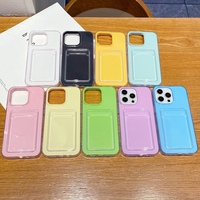 Coques de téléphone portable unisexe 2-en-1 antichoc en TPU couleur bonbon, très vendues, pour iPhone 17, 16, 15, 14 Plus, 13, 17 Pro Max (sans support)