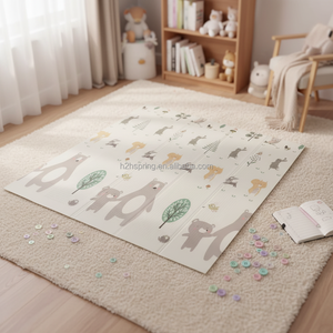 Tapis de jeu pour bébé, épais, antidérapant, en mousse XPE, non toxique, imperméable, pour le temps sur le ventre et les activités de bébé - Product Image 5
