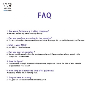 Muelles de Ballesta de Acero para Camiones de Trabajo Pesado, Personalizables para Remolques <span class=keywords><strong>Volvo</strong></span> - Product Image 6