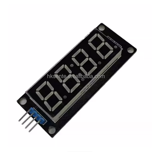 โมดูลนาฬิกาดิจิตอลแบบหลอดเซเว่นเซกเมนต์ขนาด 0.56 นิ้ว รุ่น TM1637 พร้อมจอแสดงผลนาฬิกาอิเล็กทรอนิกส์แบบตั้งเวลา - Product Image 4