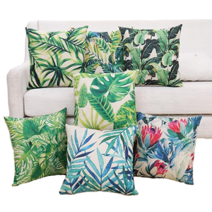 Wholesale Custom Printed 16x16 <b>White</b> Peach Skin Sublimation Cushion Cover Square Plain for Home Woven Technique <b>Throw</b> Pillow - Product Image 1
