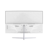 Moniteur de jeu incurvé à écran LCD audio blanc intégré 22/24/27/32 populaire 22 pouces
