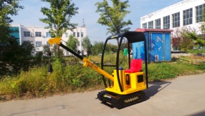 Đồng tiền hoạt động xây dựng trong nhà máy tiền làm điểm tham quan an toàn vui chơi giải trí cưỡi cần cẩu trò chơi cho trẻ em - Product Image 3