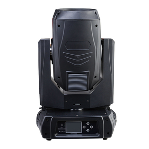 Polarlights 330W/350W LED Beam Moving Head Licht mit Doppelprisma DMX512-Steuerung E27 Glühbirne DJ Bühnen- und Partybeleuchtungsausrüstung - Product Image 1