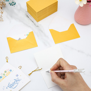 Papel Cartón Perlado Longyuan, Laminado con <span class=keywords><strong>Película</strong></span>, Impresión Digital, Sobres con Logotipo Personalizado, Tarjetas de Felicitación para Estudiantes, Tarjetas de <span class=keywords><strong>Bendición</strong></span> - Product Image 2