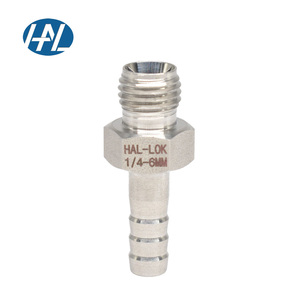 Conector de Tubo de Compresión de Acero Inoxidable con Conector de Manguera de 3/8\", Aplicaciones de <span class=keywords><strong>Gas</strong></span> - Product Image 3