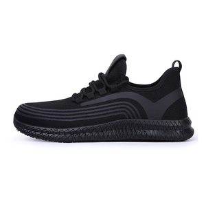 Zapatos de Seguridad de Fábrica China, Zapatos de Seguridad Transpirables con Superficie de Malla Negra, Certificación CE, Anti-Impactos, Anti-Pinchazos - Product Image 2