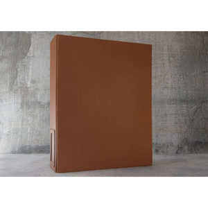 <span class=keywords><strong>Classeur</strong></span> à levier en cuir PU fait main de haute qualité <span class=keywords><strong>A4</strong></span> avec boîte <span class=keywords><strong>rigide</strong></span> – Organiseur de documents de bureau premium marron - Product Image 5