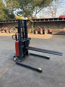 2000kg <span class=keywords><strong>2200lbs</strong></span> 3300lbs 4400lbs Apilador de paletas semieléctrico 2500mm 3000mm 3500mm Altura de elevación - Product Image 4