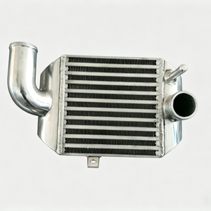 Paire d'intercoolers avant en aluminium pour AUDI <span class=keywords><strong>A4</strong></span> <span class=keywords><strong>B5</strong></span> S4 RS4 A6 C5 2.7T BI-TURBO - Product Image 5