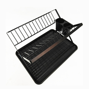Escurridor de Platos Multifuncional <span class=keywords><strong>para</strong></span> Fregadero de Cocina, Escurridor de Vajilla de Doble Capa, Tipo de Ensamblaje, Unidad de Almacenamiento con Drenaje - Product Image 3