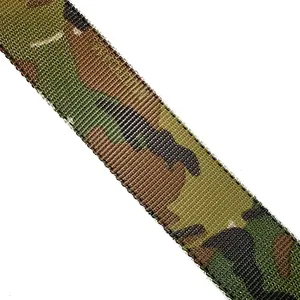 Gacent 20mm 25mm 38mm correas de camuflaje negro impreso Mc MultiCam Tropic correas para bolsa médica táctica