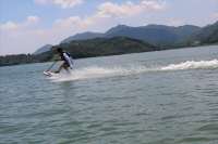 Planche de surf électrique Vicking Efoil Hydrofoil Jet Board avec matériau EPP Vitesse maximale de 55 km/h Utilisation en mer