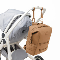 Maßgefertigter Hochwertiger Neopren-Wickelrucksack für Damen Einfarbige Wasserdichte Multifunktionale Reisetasche Neue Generation Mammy-Tasche
