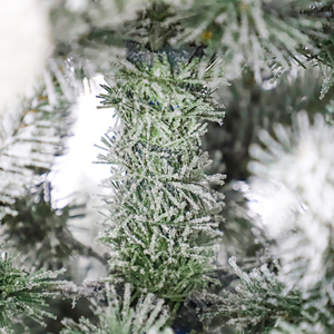 Hot Sale <b>Led</b> Lights Christmas Accessories Luces De Navidad Premium Snowy Christmas <b>Tree</b> 210cm Height Christmas Flocked <b>Trees</b> - Product Image 5