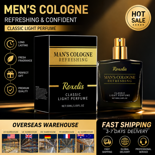 50ml Long Lasting Men's Perfume Fresh Fragrance Eau De Parfum Spray Cologne Gift Fast Shipping Overseas Warehouse
