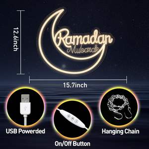 Dimmable <span class=keywords><strong>Good</strong></span> <span class=keywords><strong>Vibes</strong></span> <span class=keywords><strong>Only</strong></span> LED Neon Signs pour la décoration murale USB Powered Moon Neon Light Sign pour chambre salon salle de jeux - Product Image 6