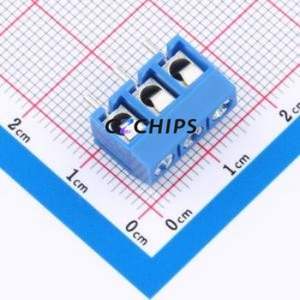 C50301V-3P1D46 Screw Terminal Block Through hole Component (THT),P=5mm Connector 1x3P 5mm 3P 1 - Product Image 1