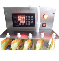 Machine de remplissage et de bouchage de sachets doypack à bec verseur pour détergent liquide manuel de 250 ml à prix avantageux