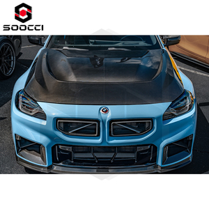 Cofano Anteriore Ventilato in Fibra di Carbonio Secca Stile N per <span class=keywords><strong>BMW</strong></span> M2 G87 Serie 2 <span class=keywords><strong>G42</strong></span> M240I Coupé, Kit Carrozzeria, Coperchio Valvole Motore Auto - Product Image 6