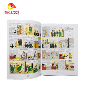 Services d'impression <span class=keywords><strong>de</strong></span> bandes dessinées personnalisées <span class=keywords><strong>de</strong></span> haute qualité avec reliure parfaite sur papier couché et offset - Product Image 1