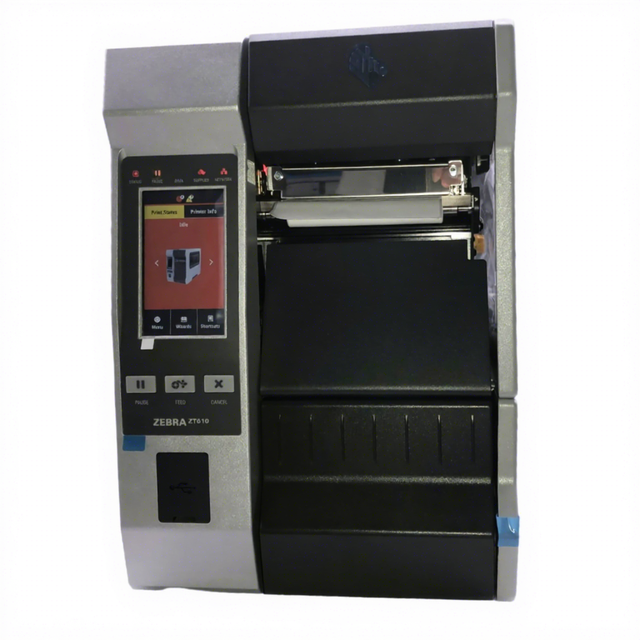 ZT610 Industrial Barcode Printer 4 Inch Label Sticker Printing Machine High Resolution Monochrome