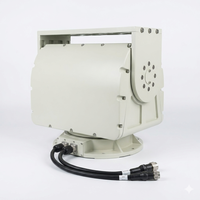 Unidad de Cabezal Motorizada PTZ de 100 kg, Aleación de Aluminio de Alta Resistencia, IP66 Impermeable, para Cámara Gimbal de 360 Grados y Antena