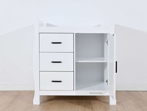 Meubles de salon en bois écologiques, ensemble de placards multifonctions 3 en 1, lit bébé en bois - Product Image 6